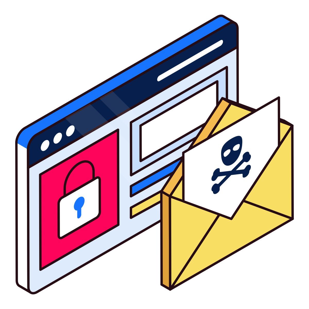 cyber threat icon
