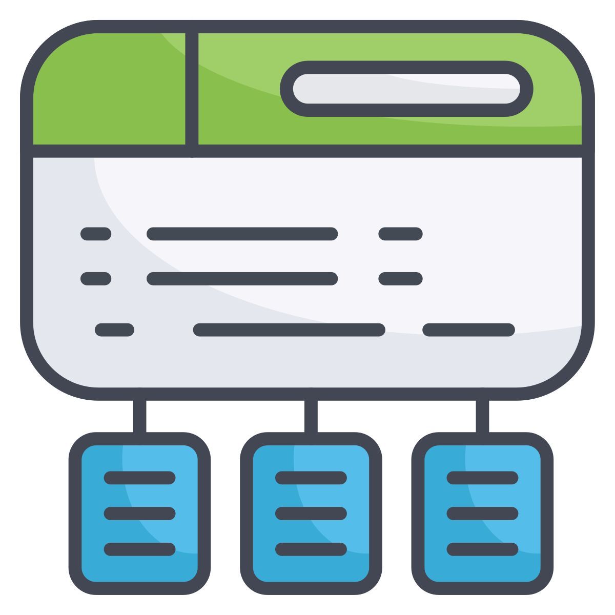 data flow icon