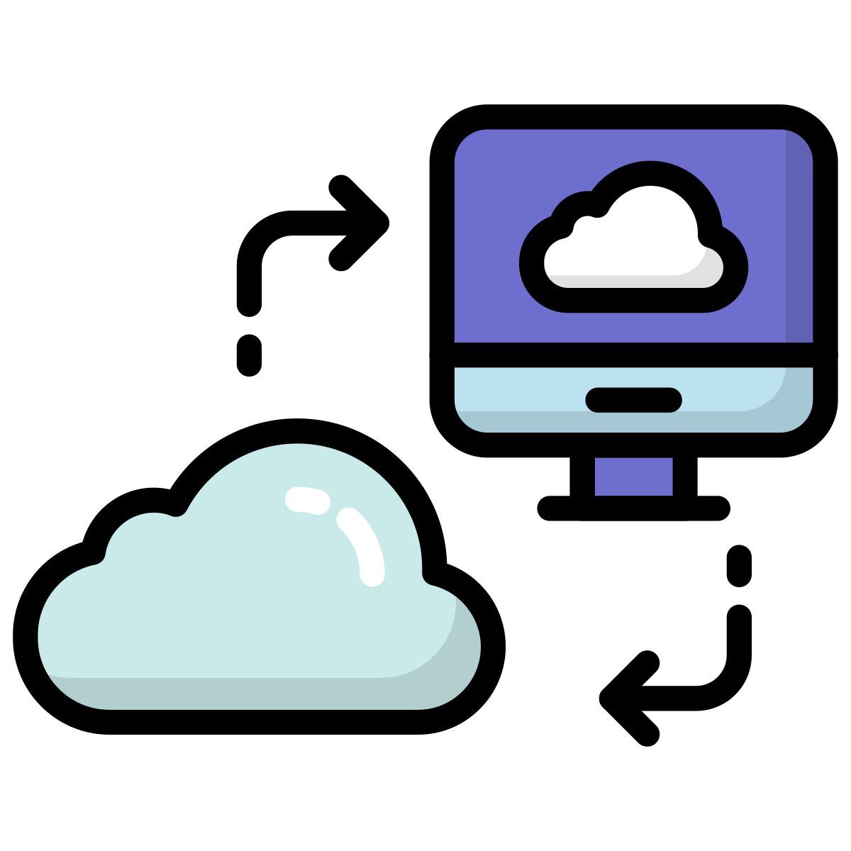data transfer icon