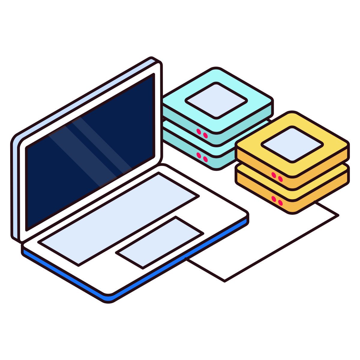 data transfer icon