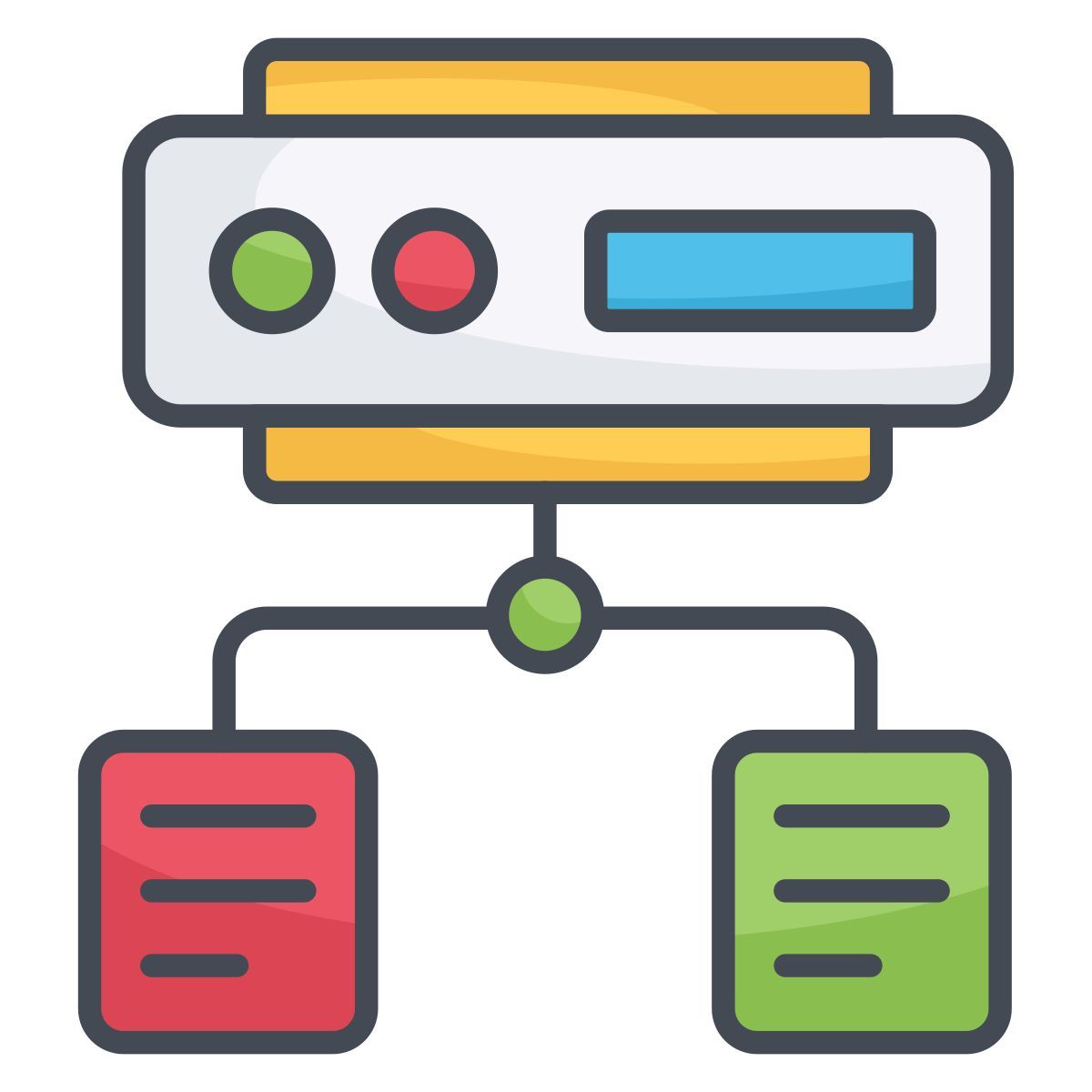 Réseau de bases de données icon
