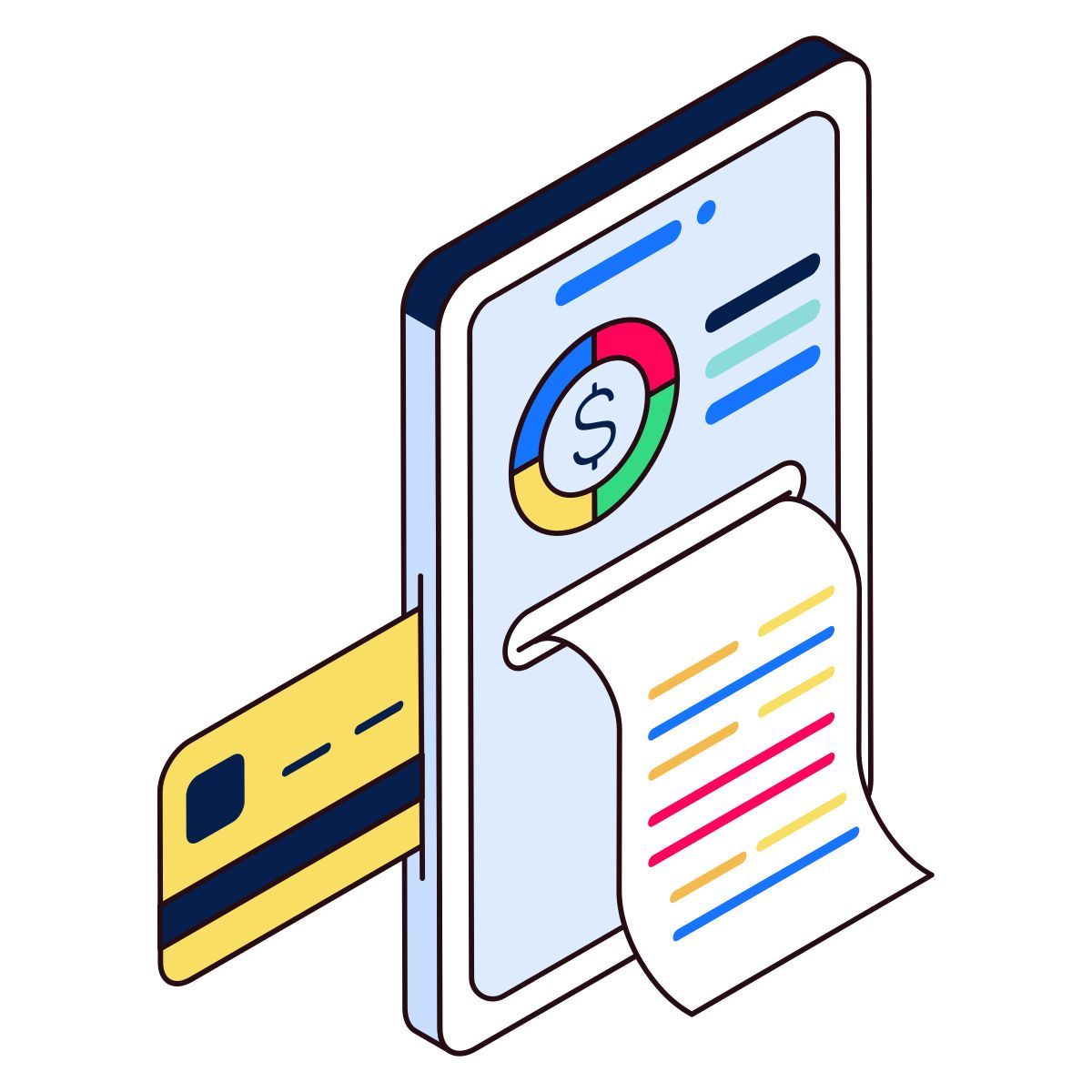 digital billing icon