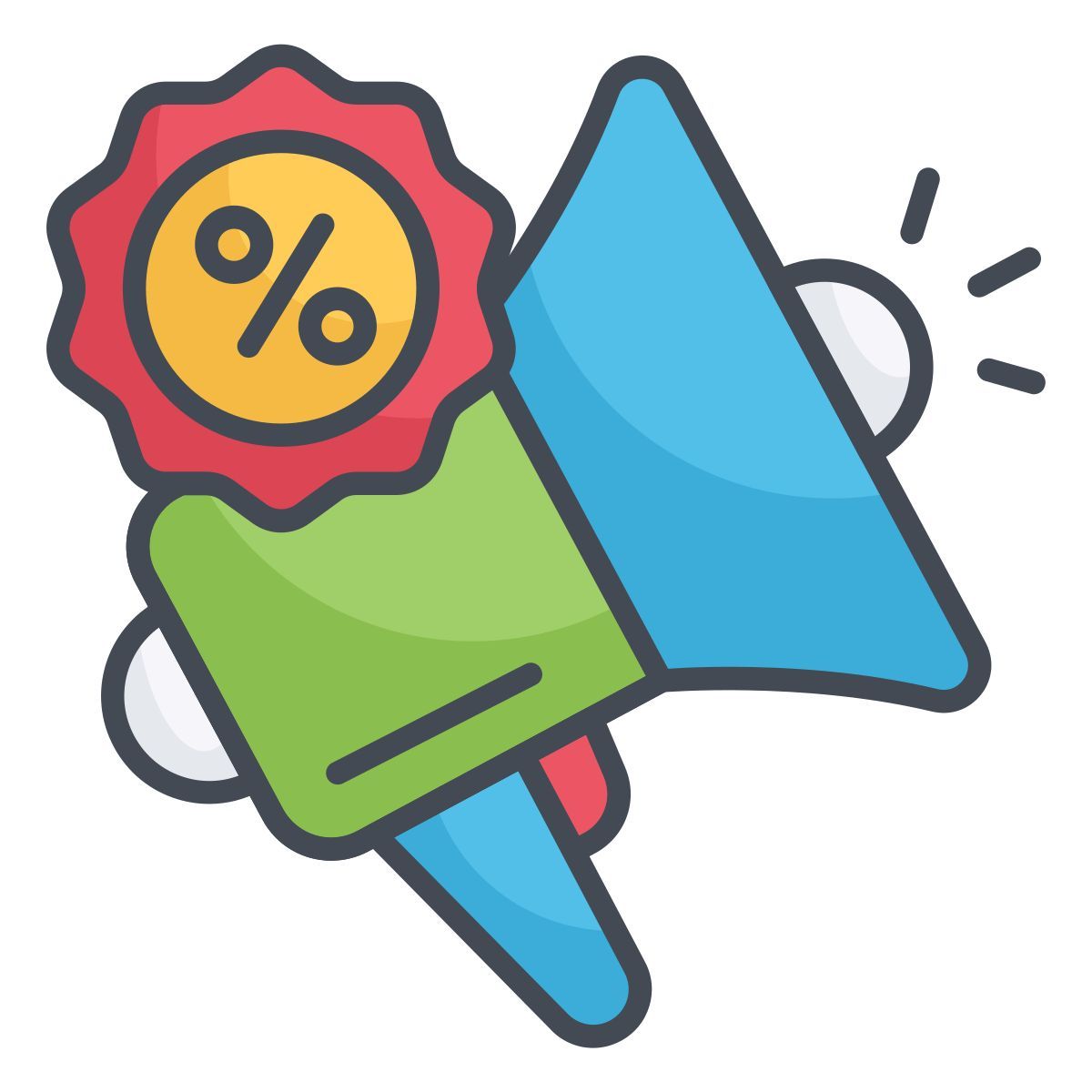 discount marketing icon