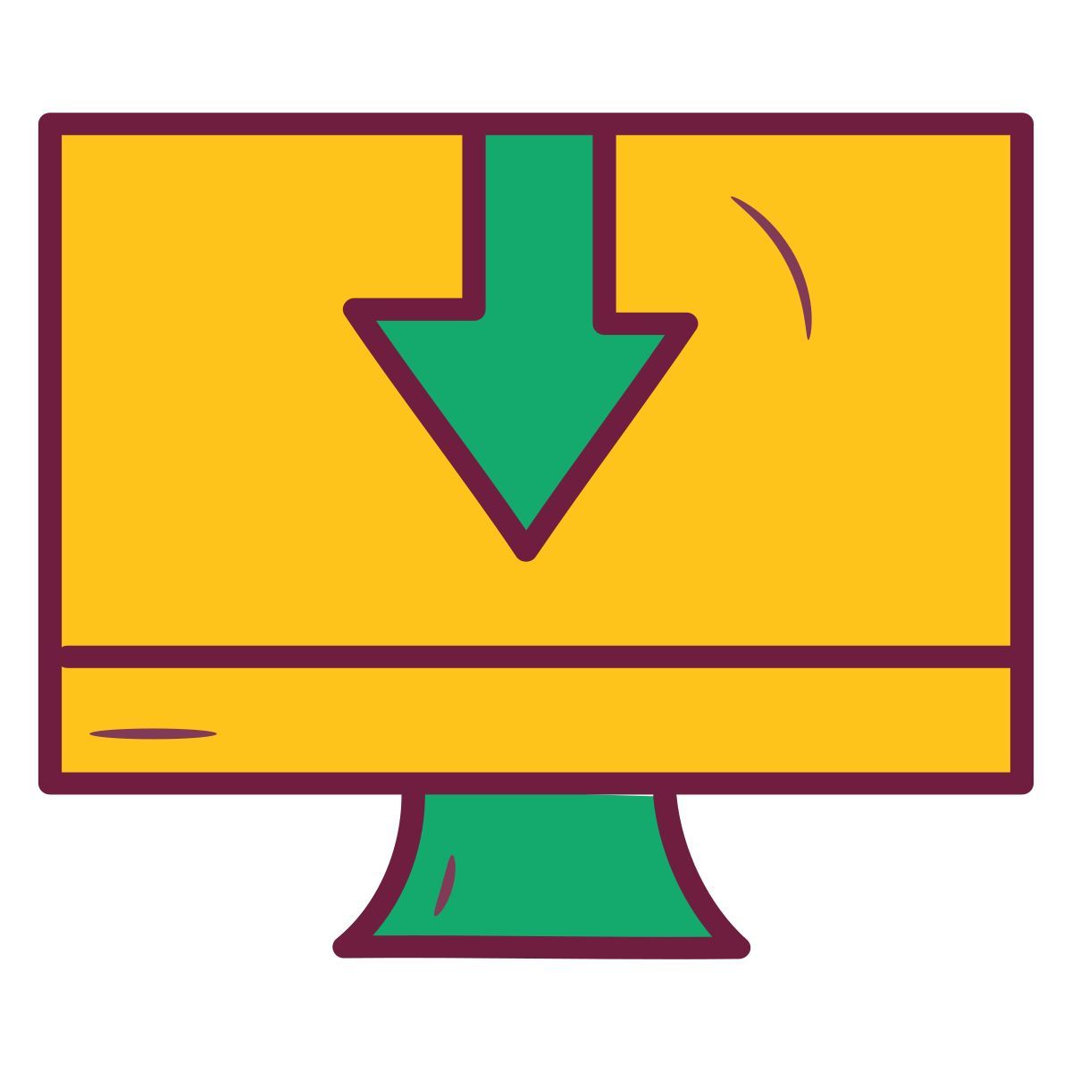 downloading icon
