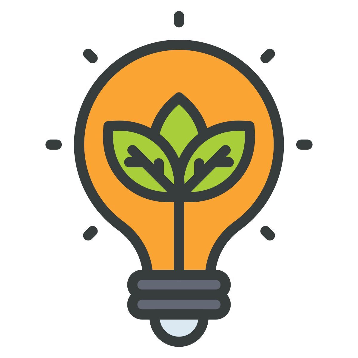 eco idea icon