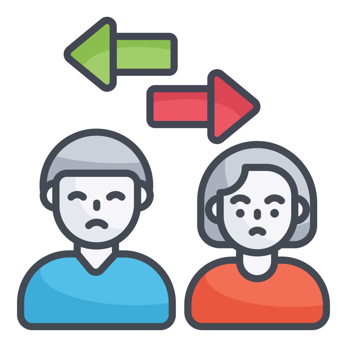 employee replacement icon