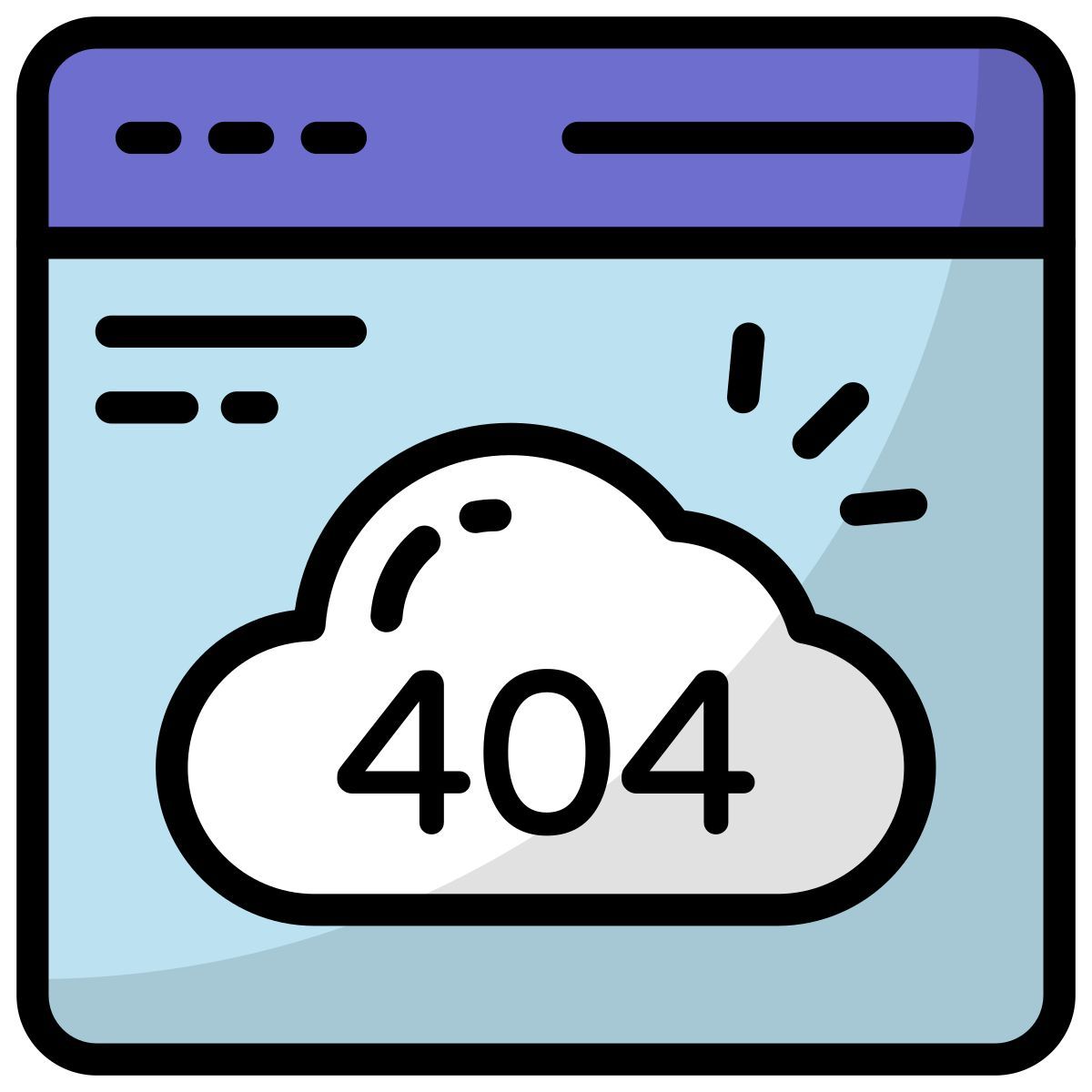error 404 icon