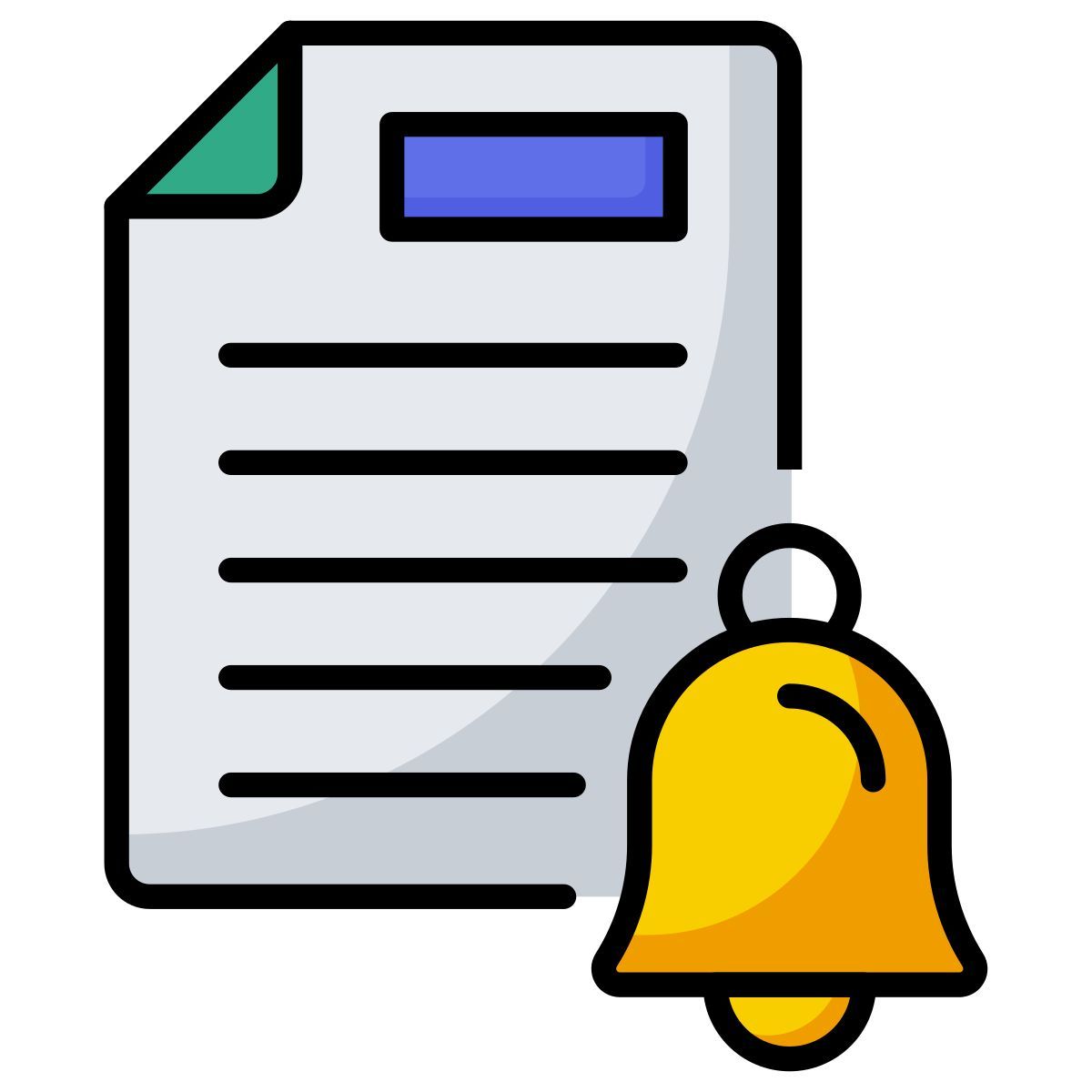 file notification icon