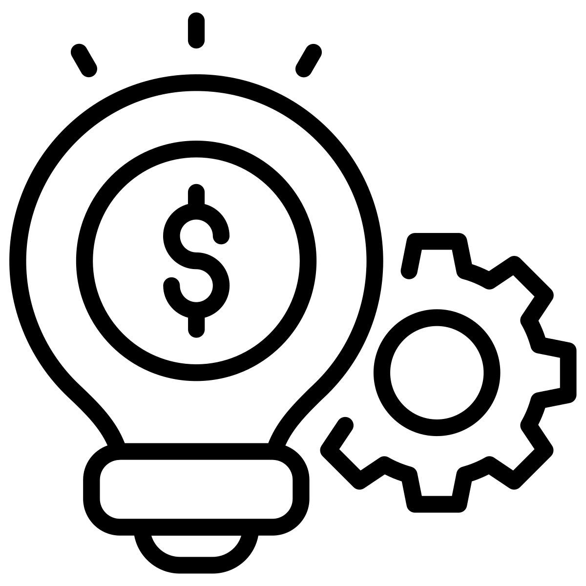 financial idea icon
