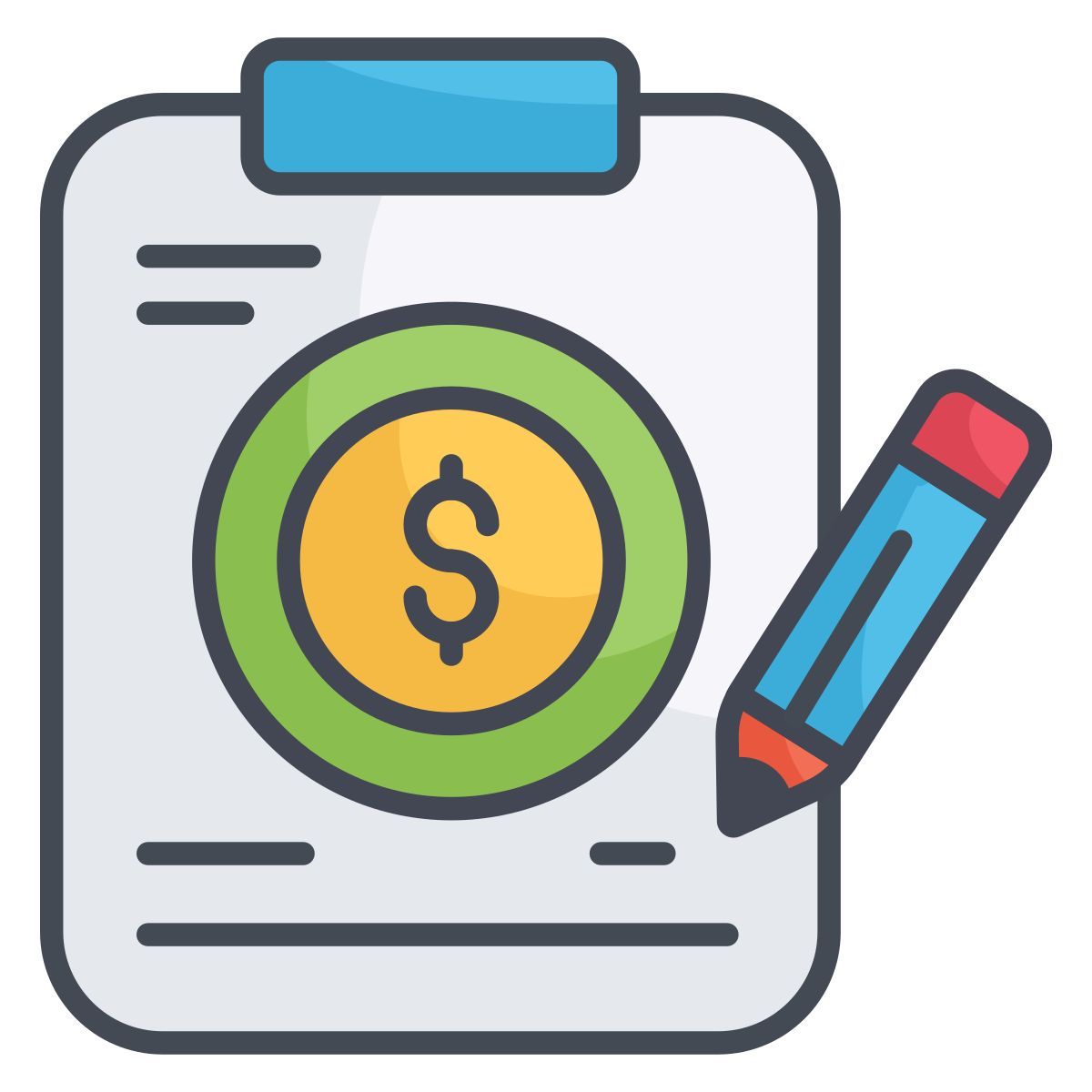 plan financiero icon