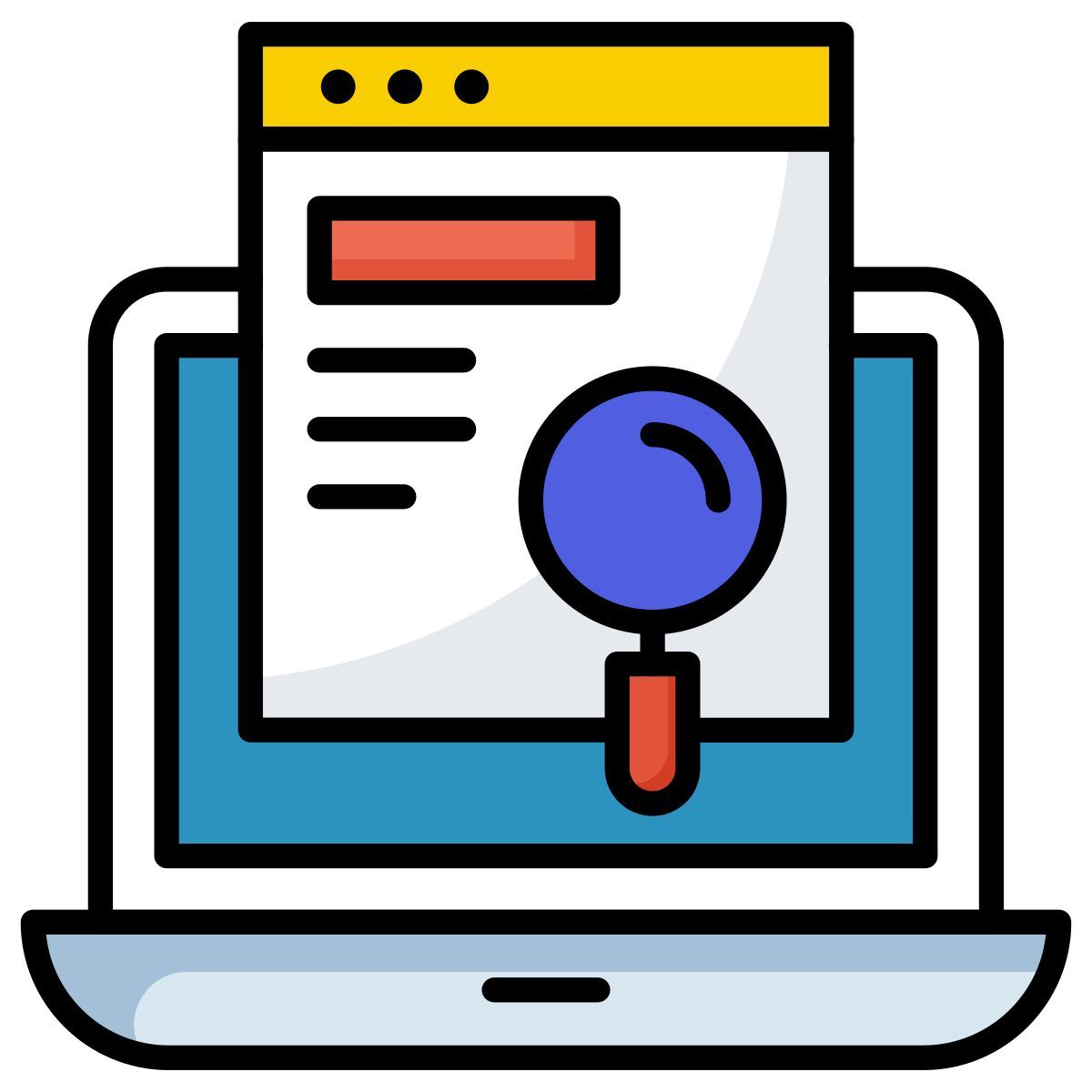 encontrar conteúdo icon
