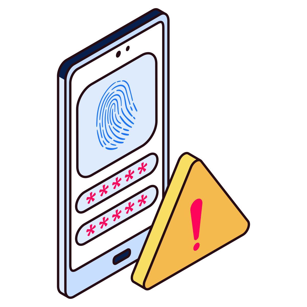 fingerprint scanner icon
