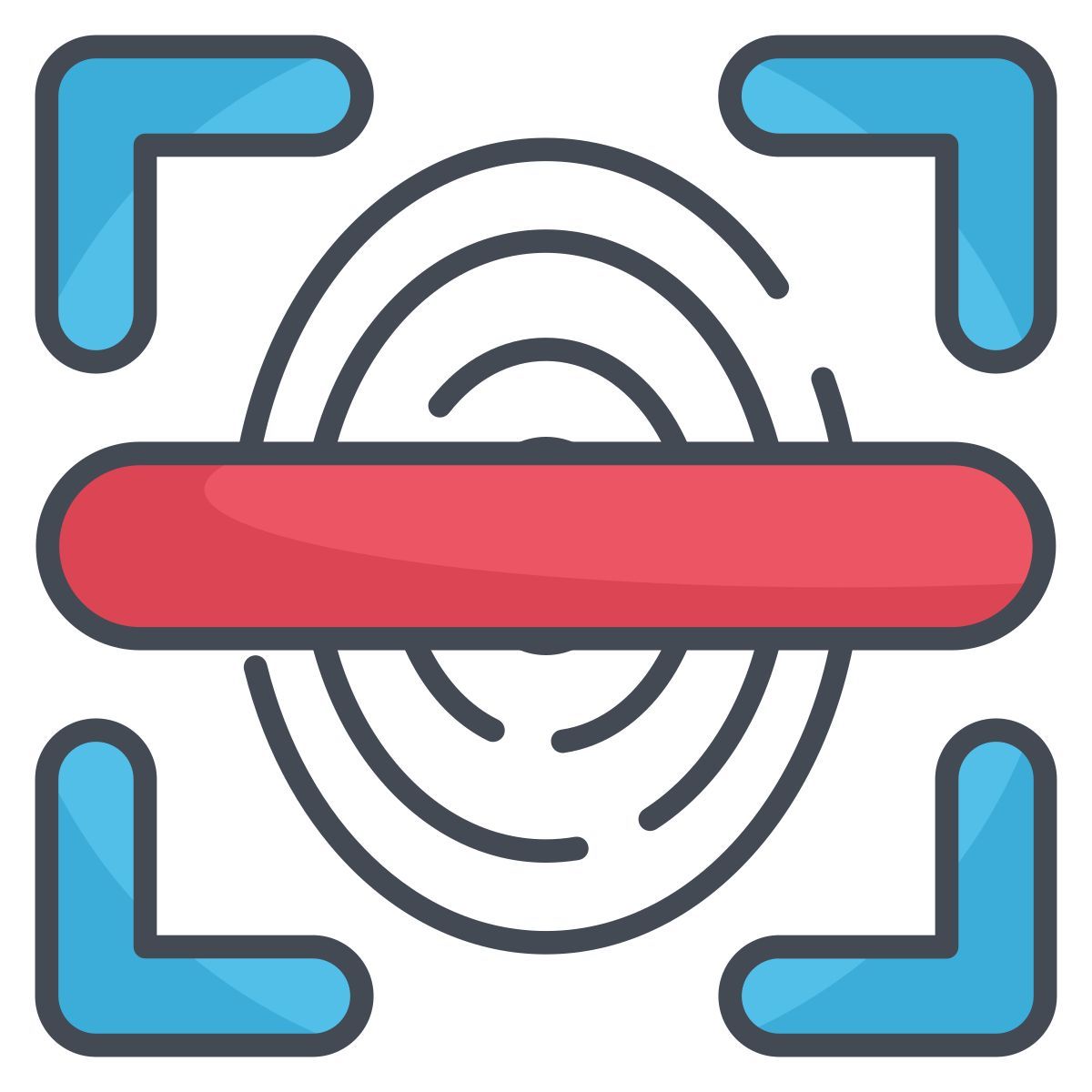 fingerprint scanner icon