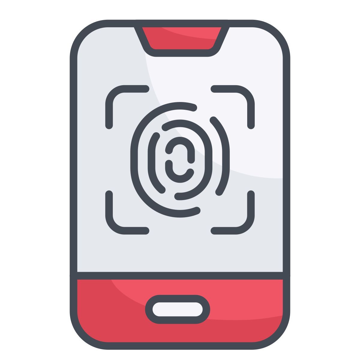 fingerprint scanner icon