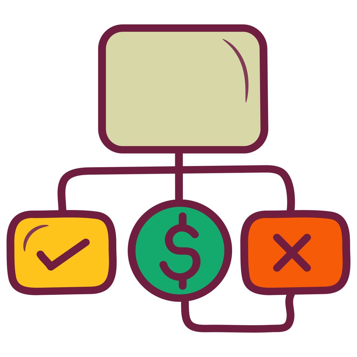 flow chart icon