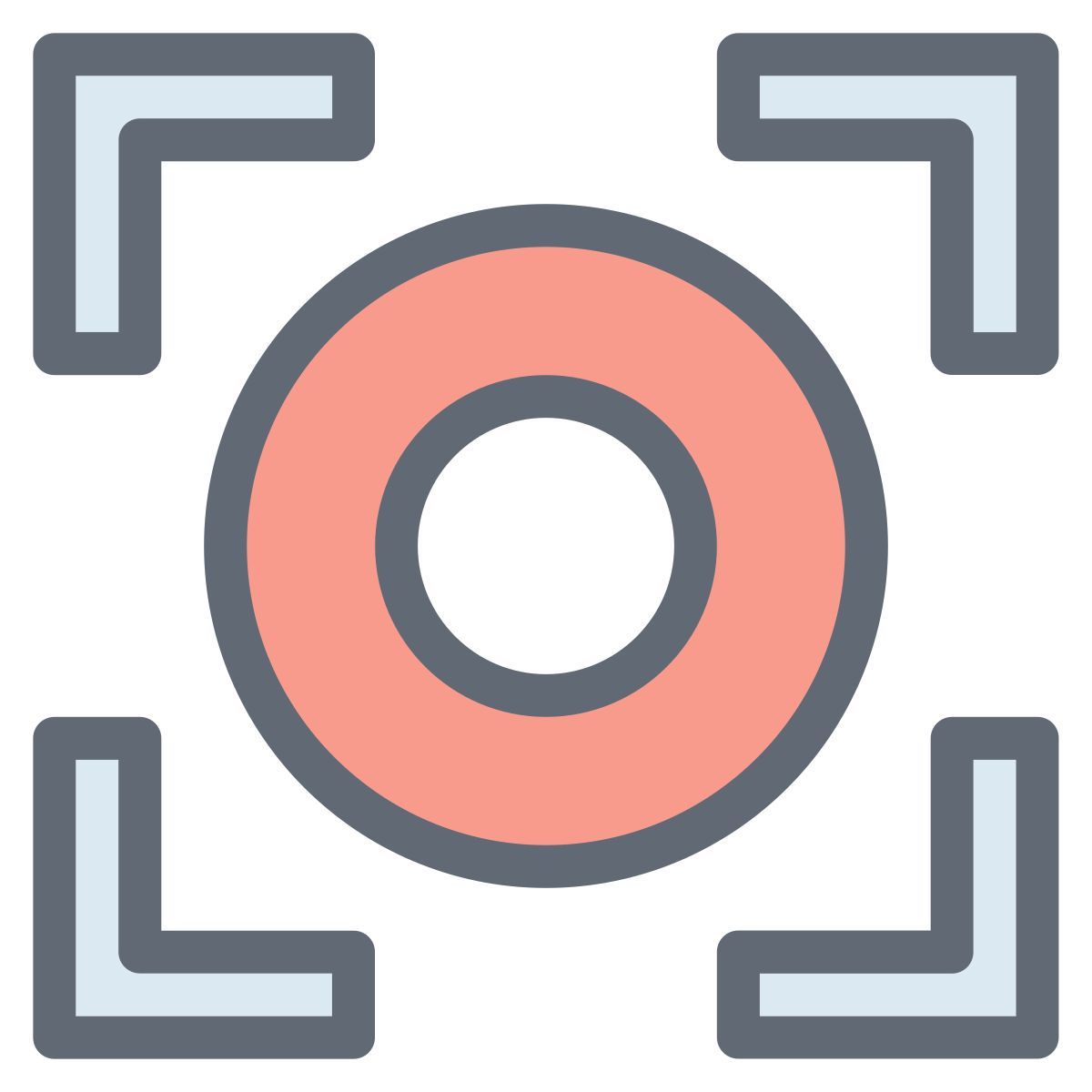 herramienta de enfoque icon