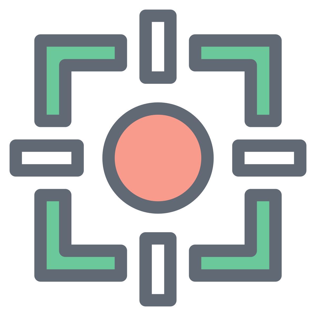 herramienta de enfoque icon