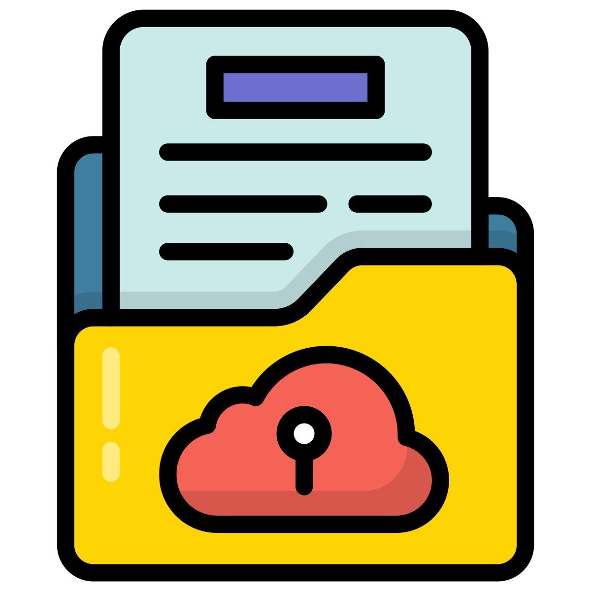 accès aux dossiers icon