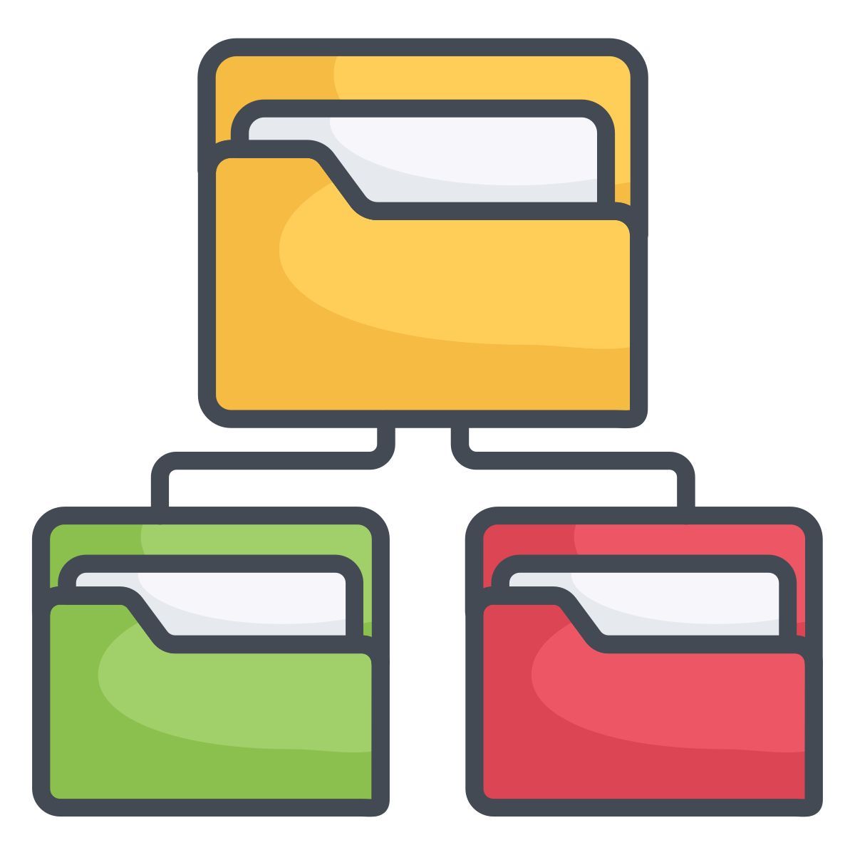 ordner netzwerk icon