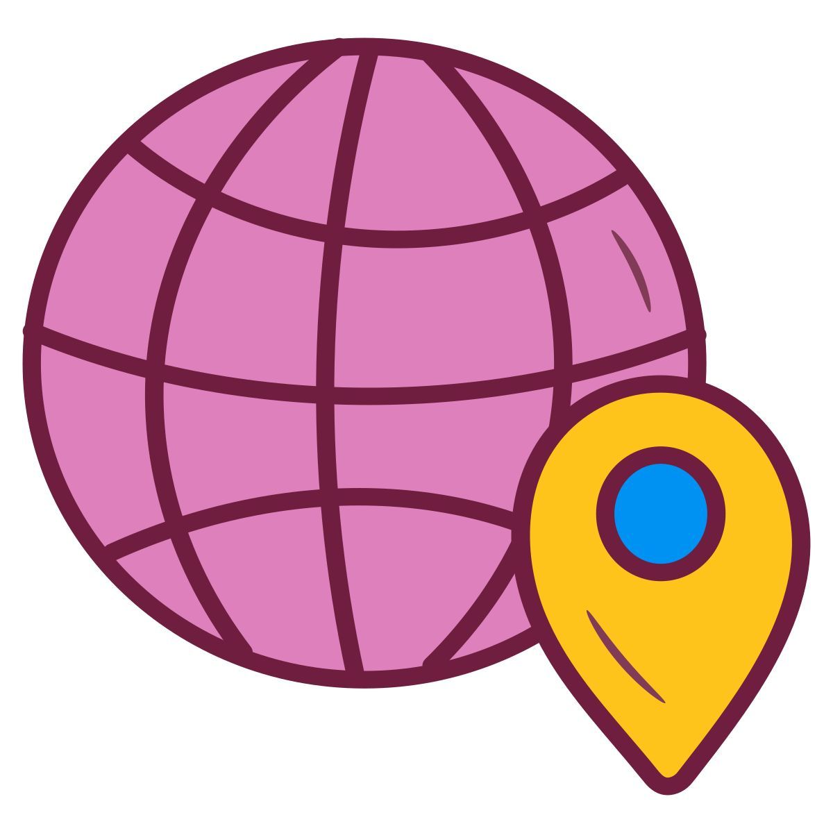 globaler standort icon