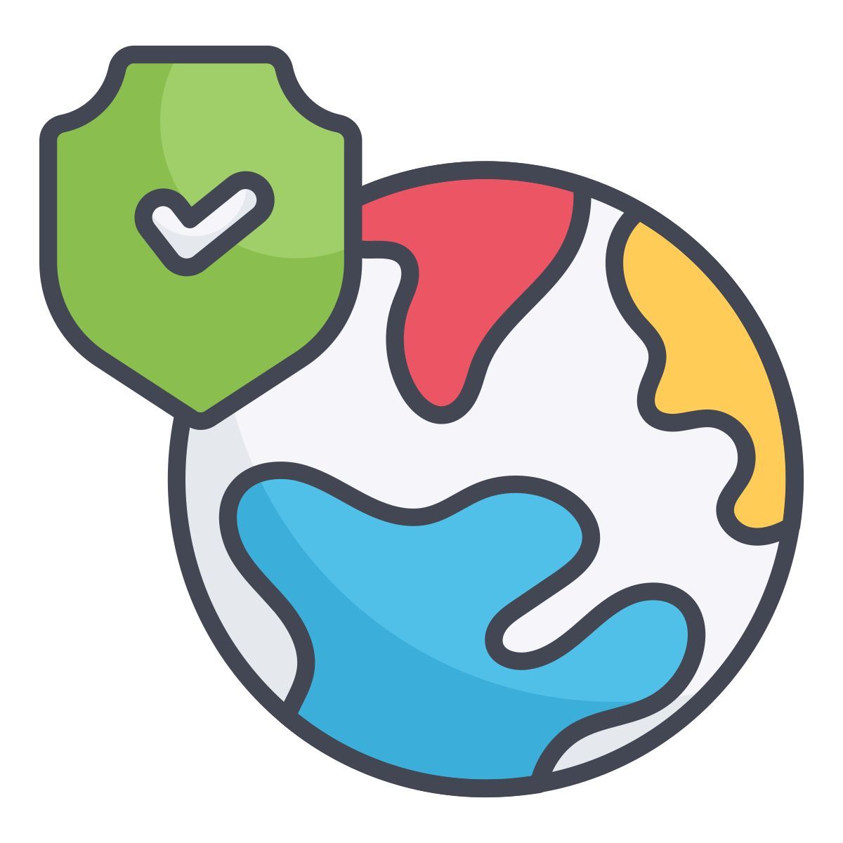sécurité mondiale icon