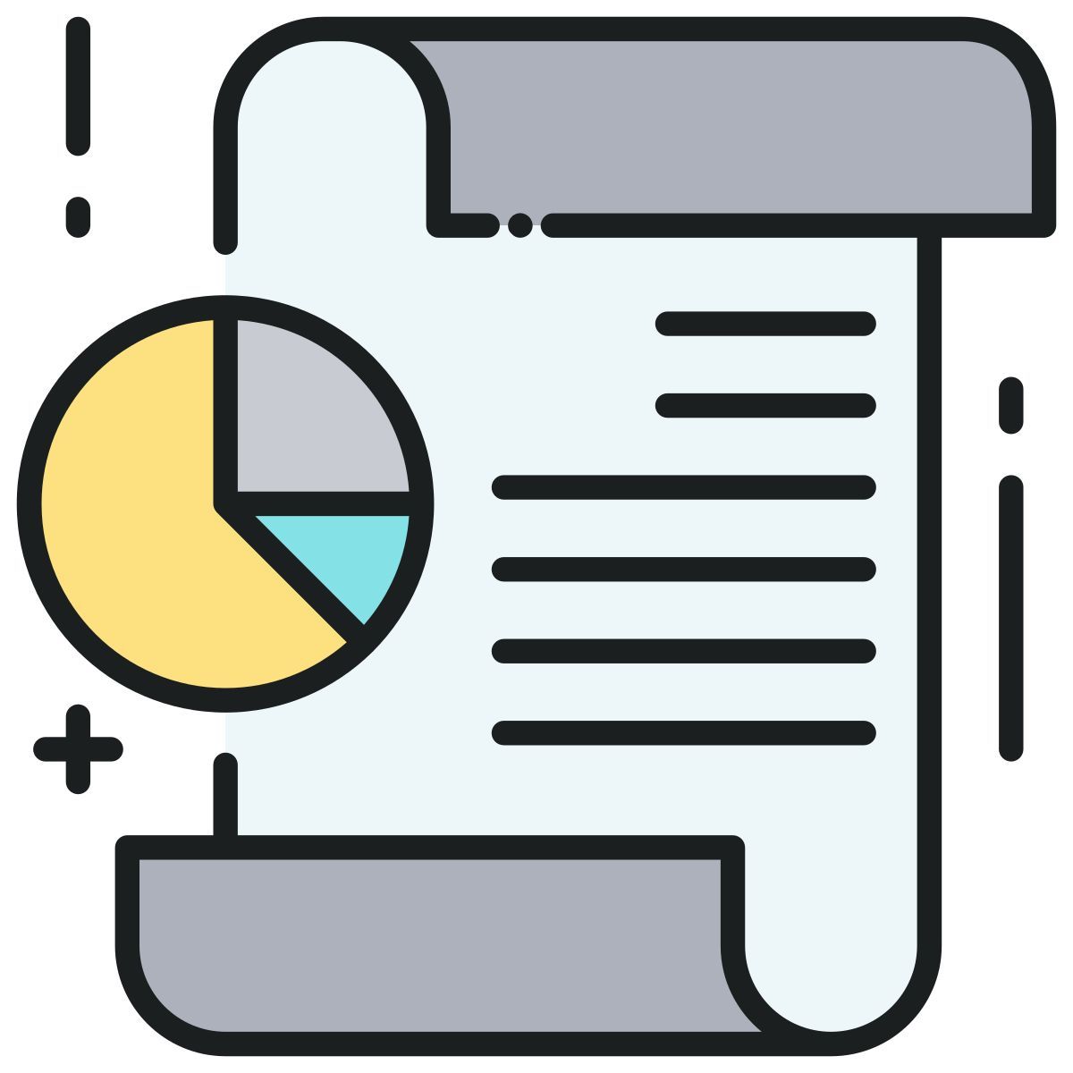 图表报表 icon