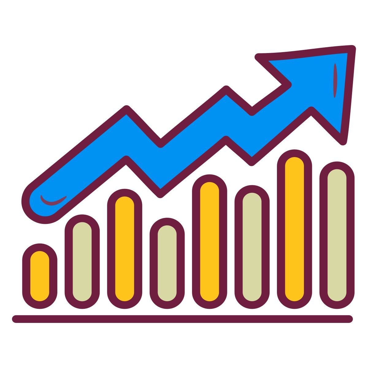 growth chart icon