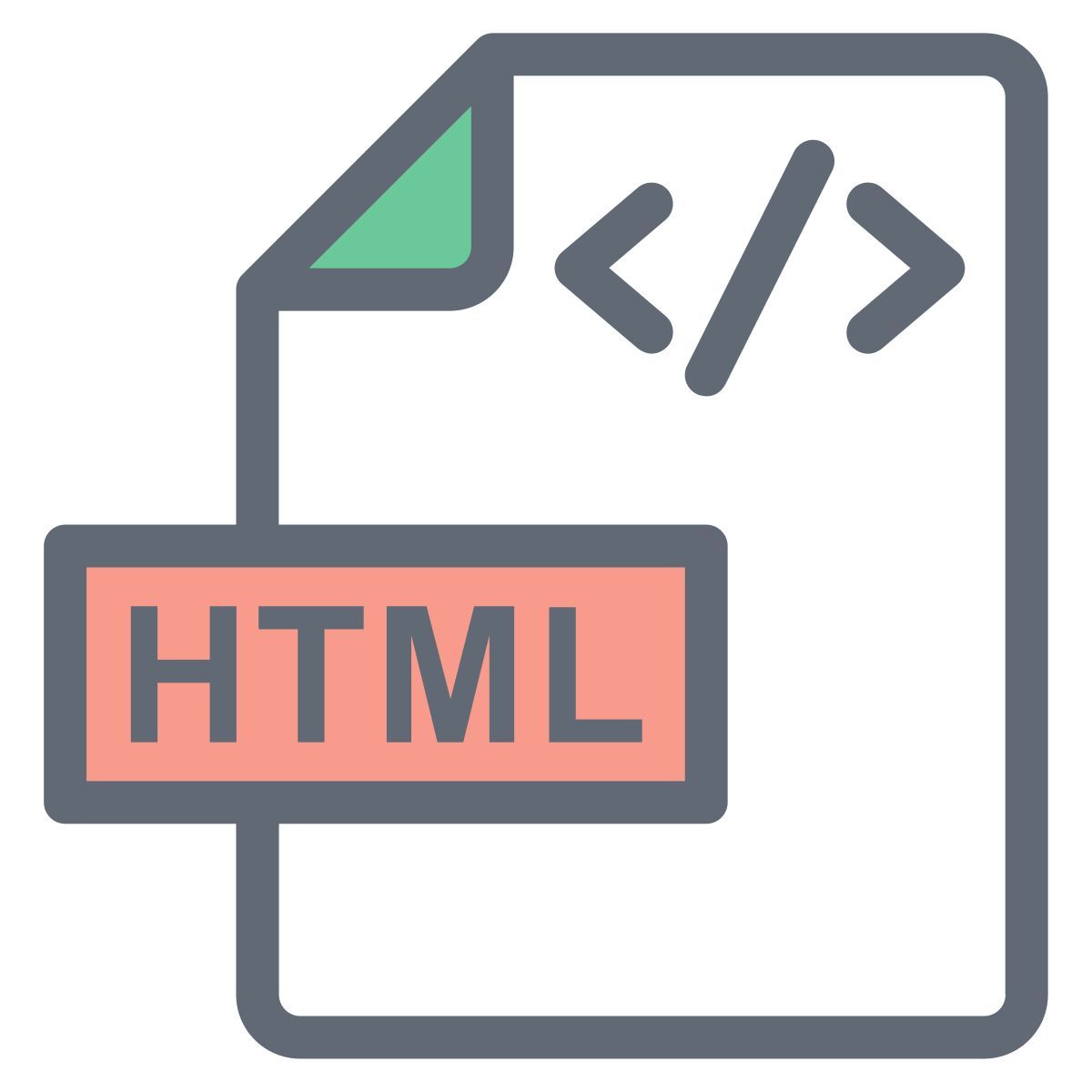 html tag icon