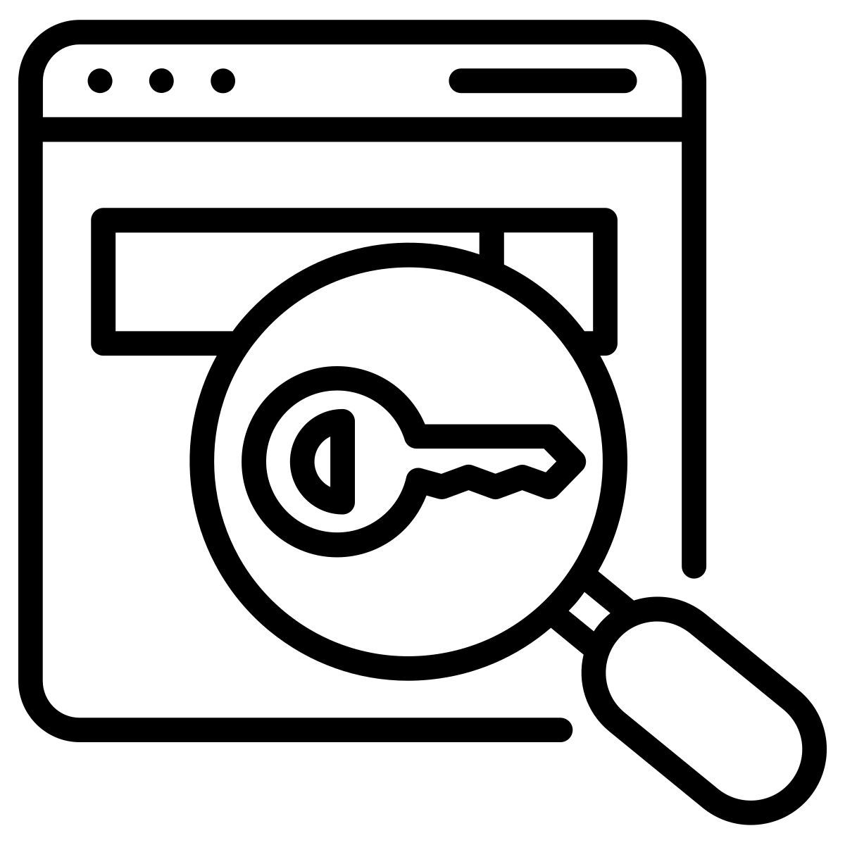 pesquisa por palavra chave icon
