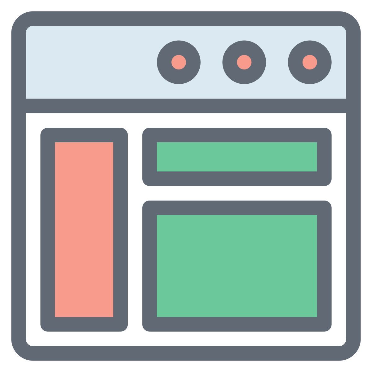 layout icon