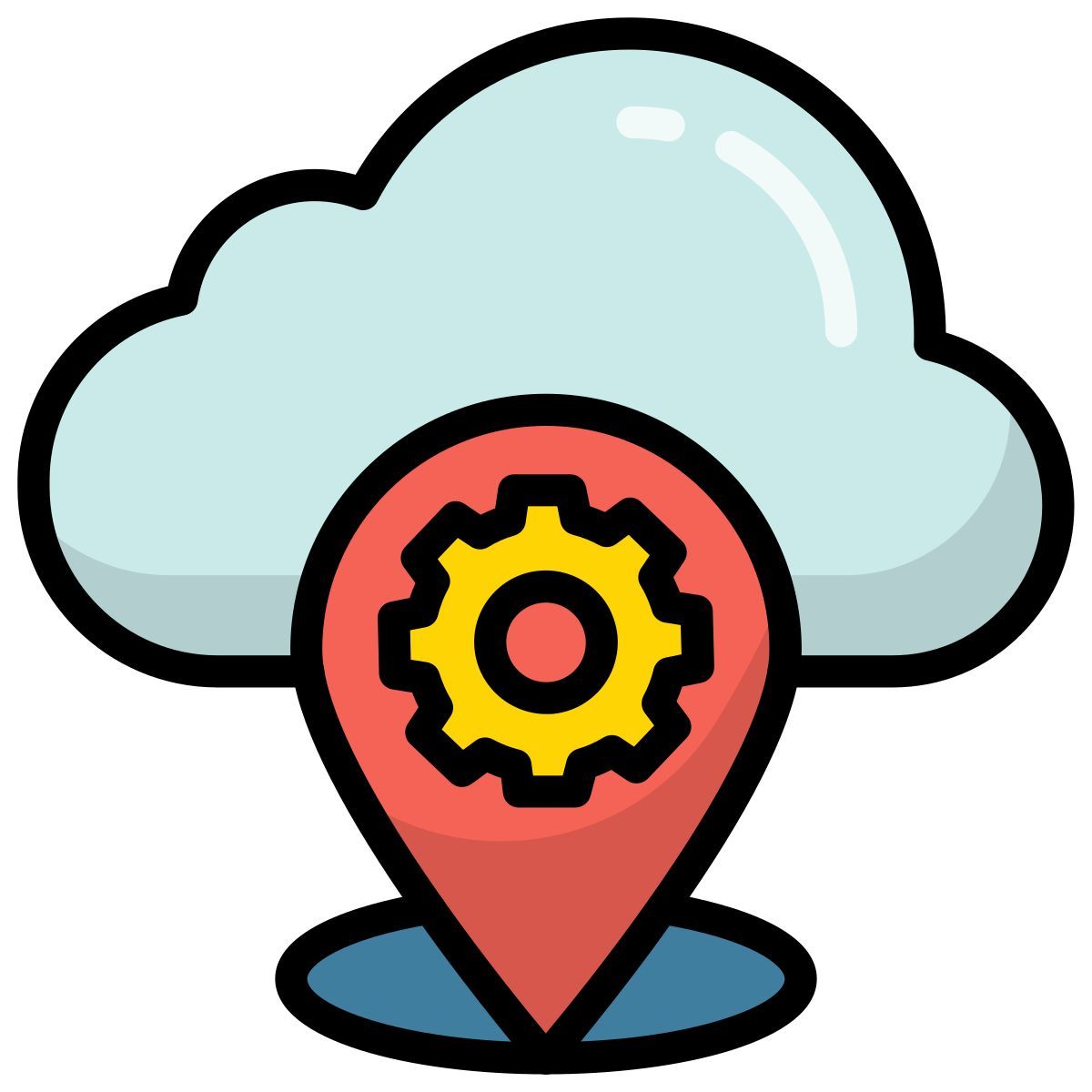configurações de localização icon