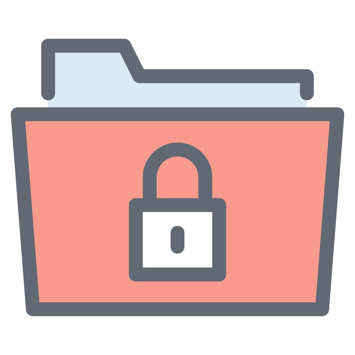 locked folder icon