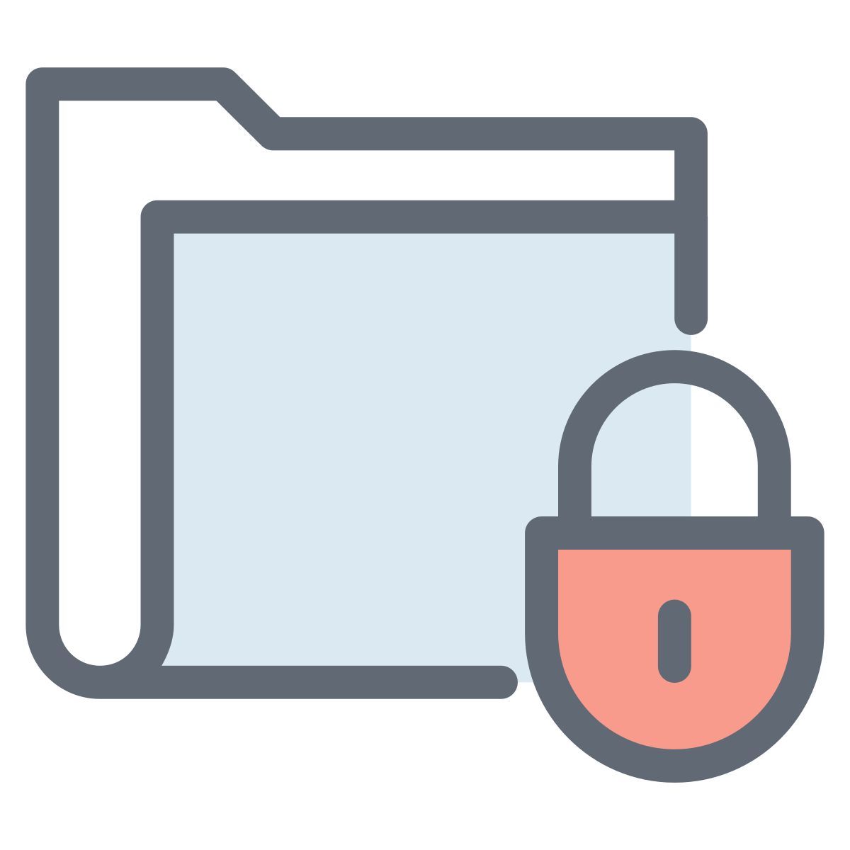locked folder icon