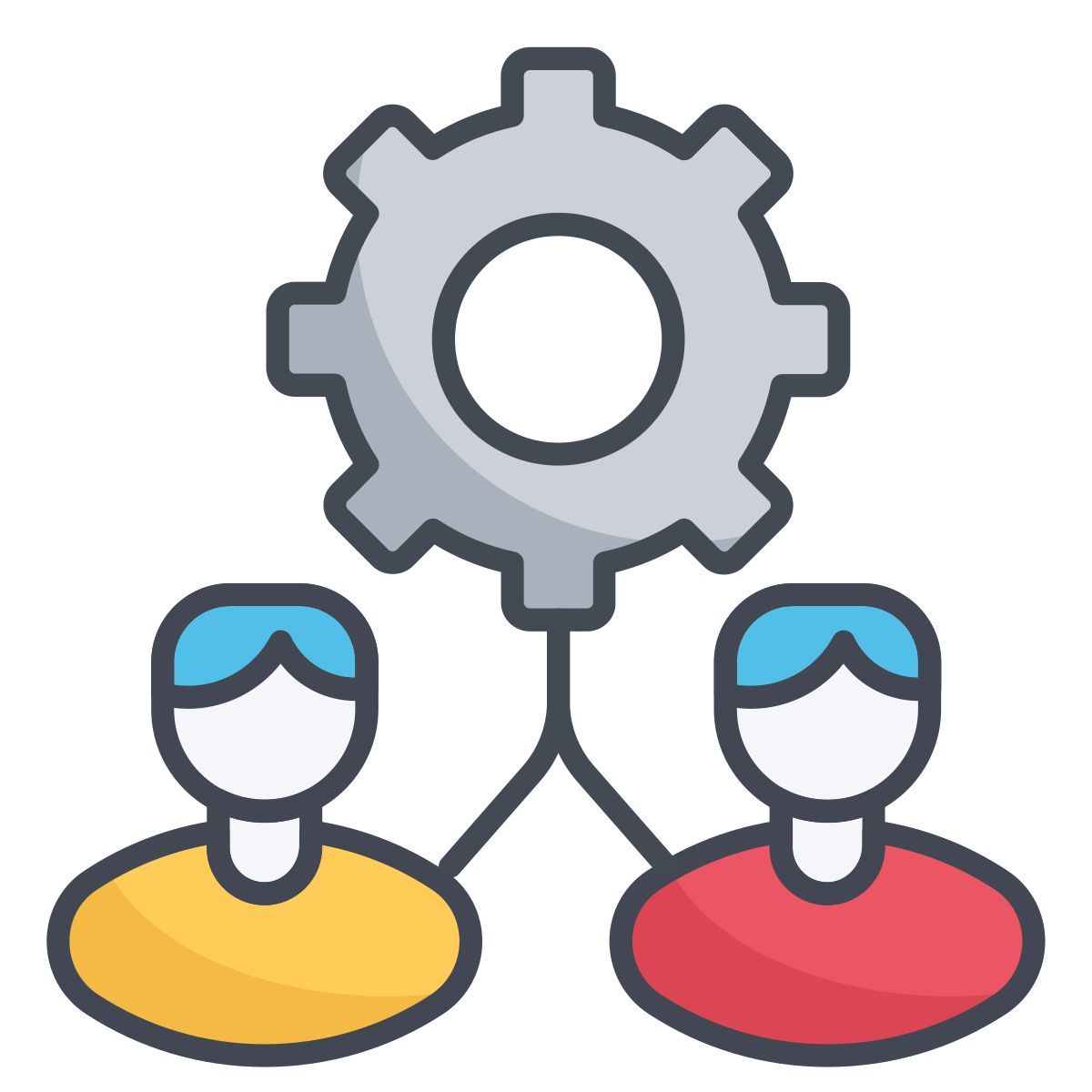 réseau de gestion icon