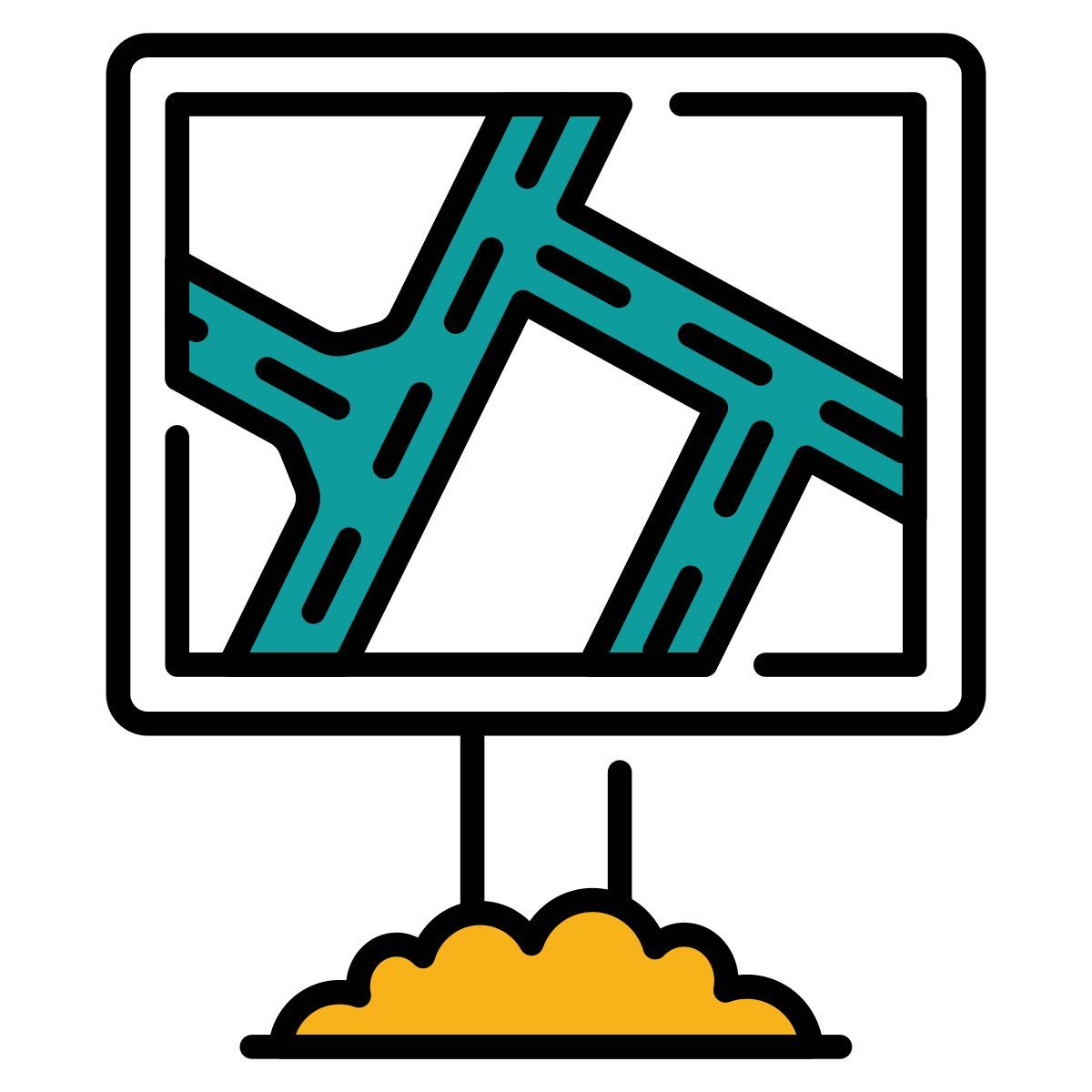 bacheca della mappa icon