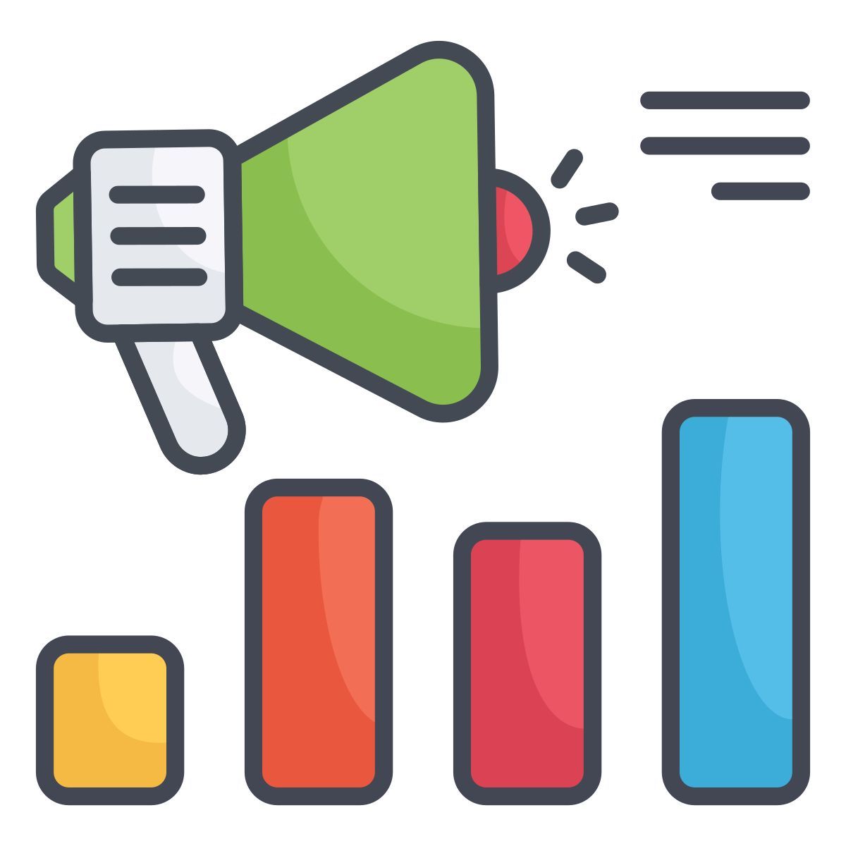 marketing growth icon