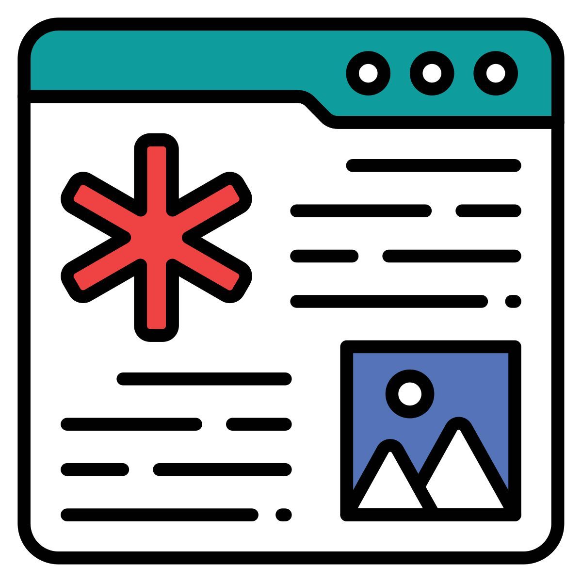 medical blog icon