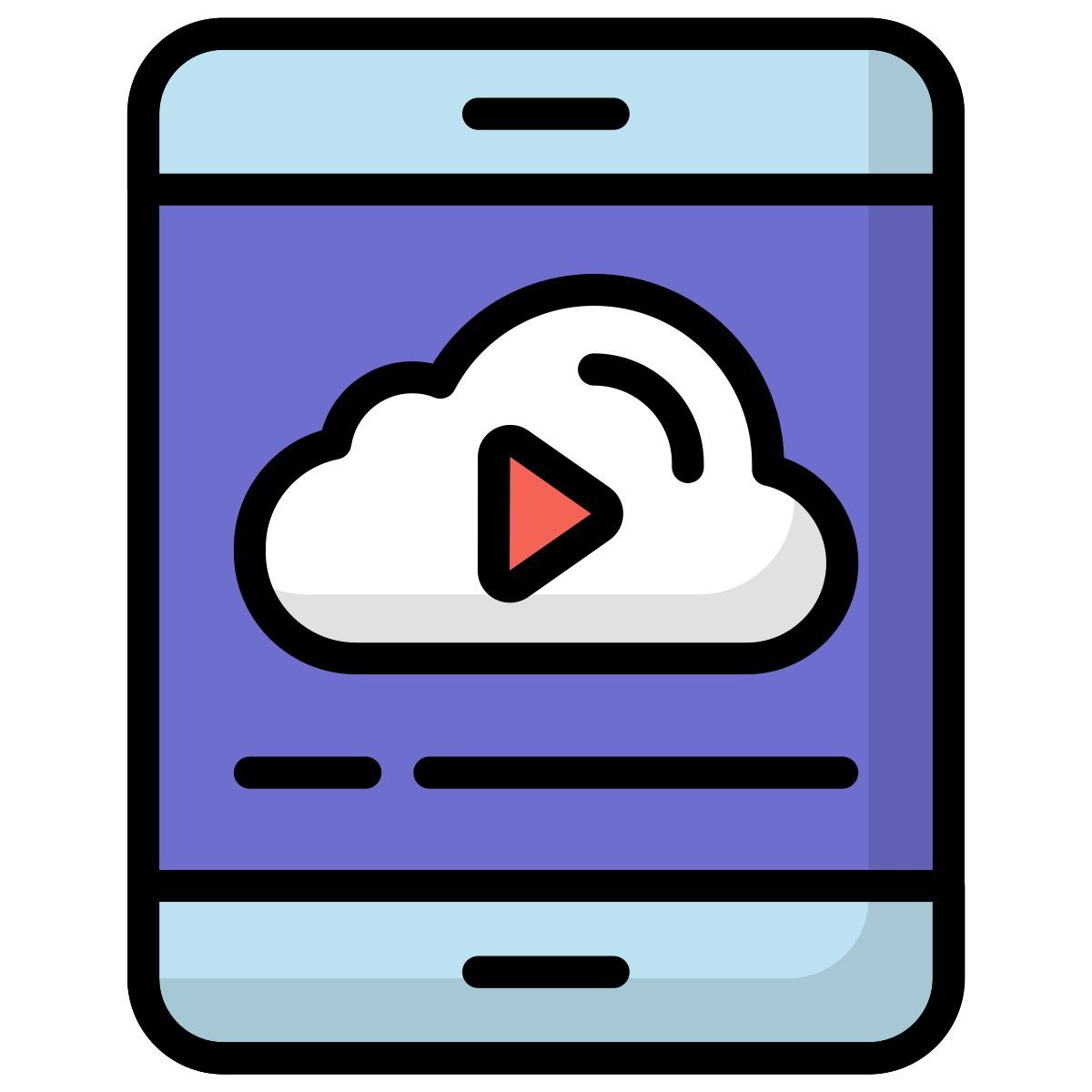 nuvem móvel icon