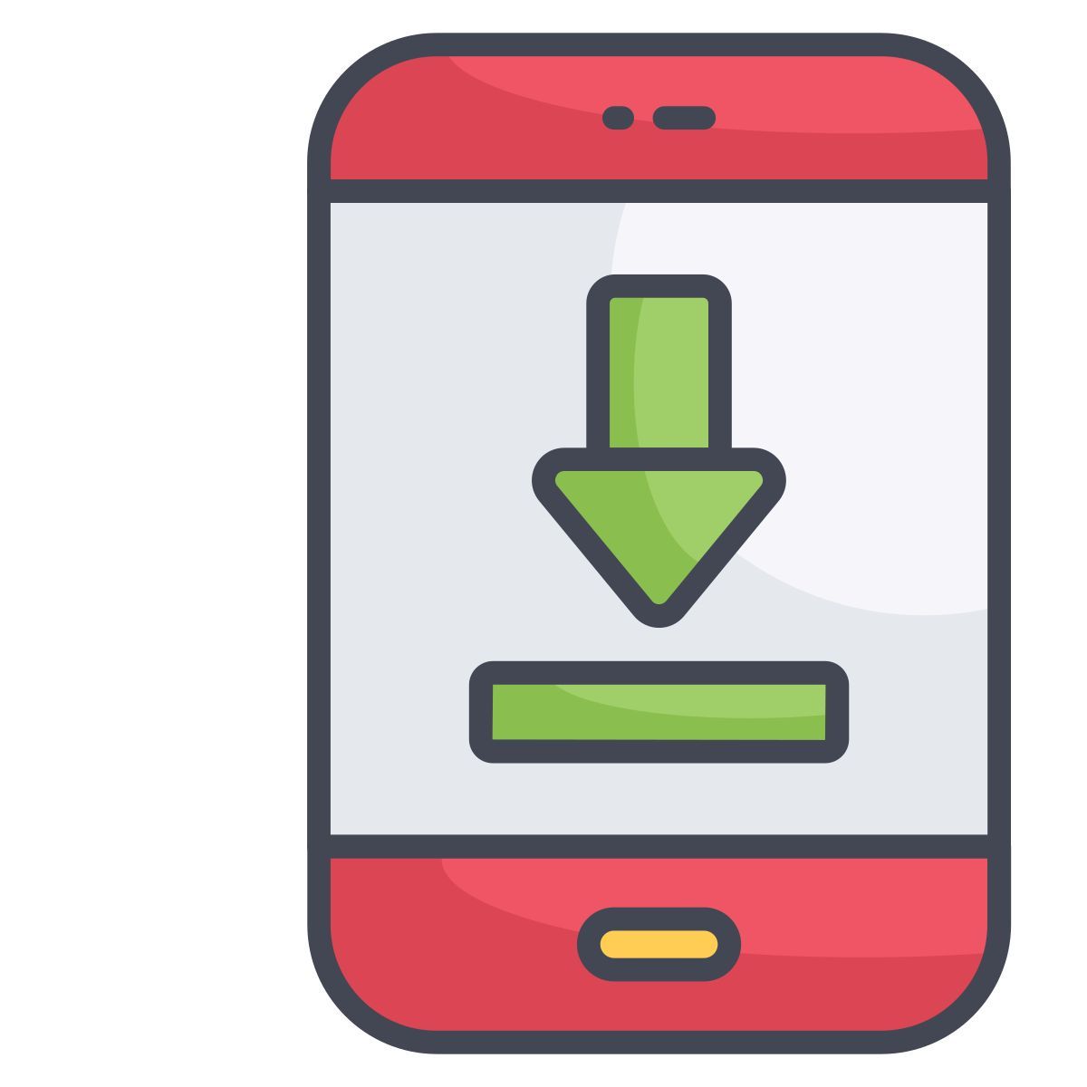 téléchargement mobile icon