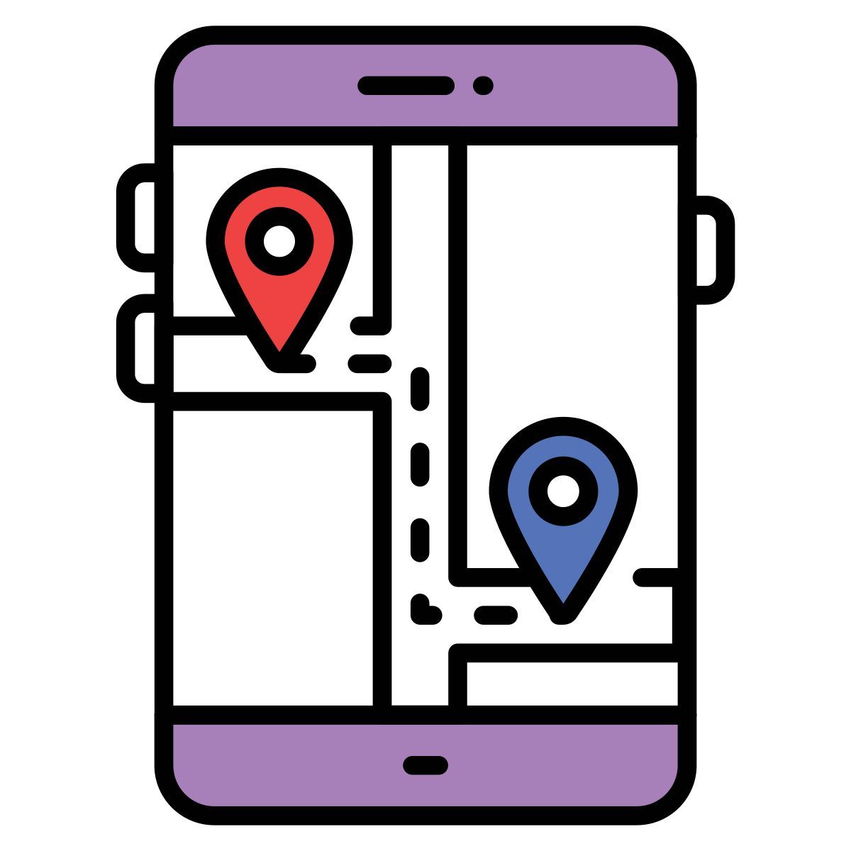 mobile location finder icon