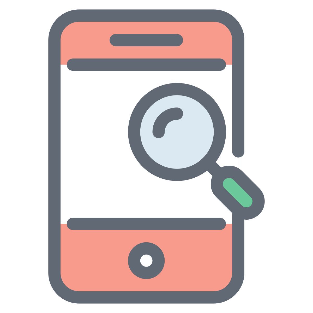 mobile search icon