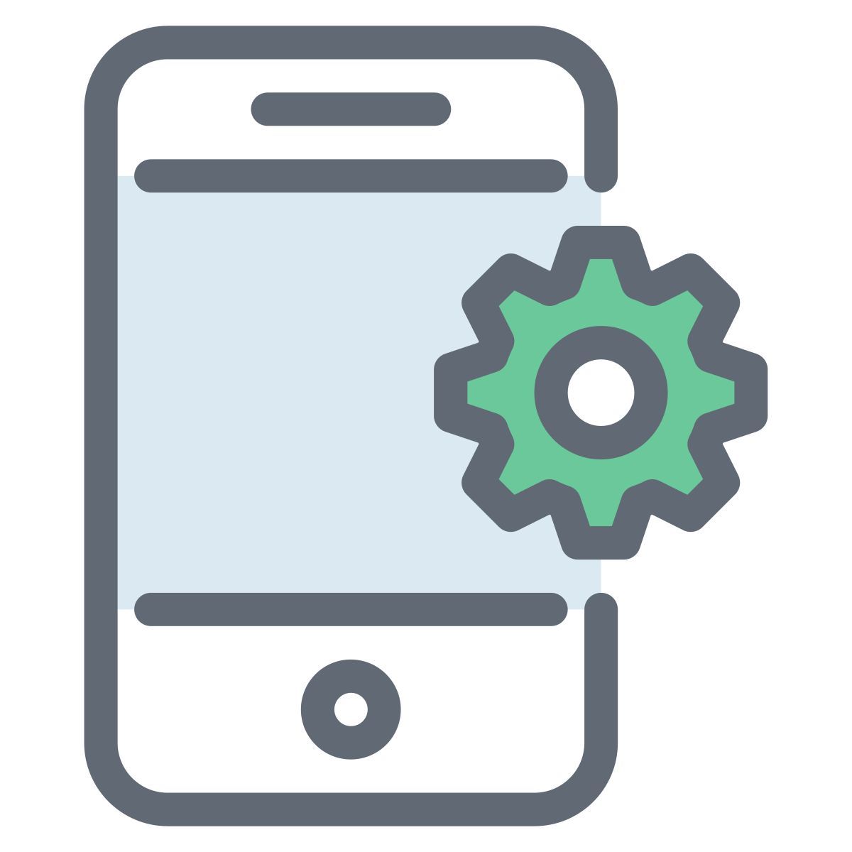 configurações móveis icon