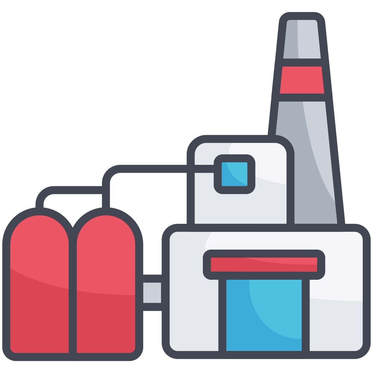 modern factory icon