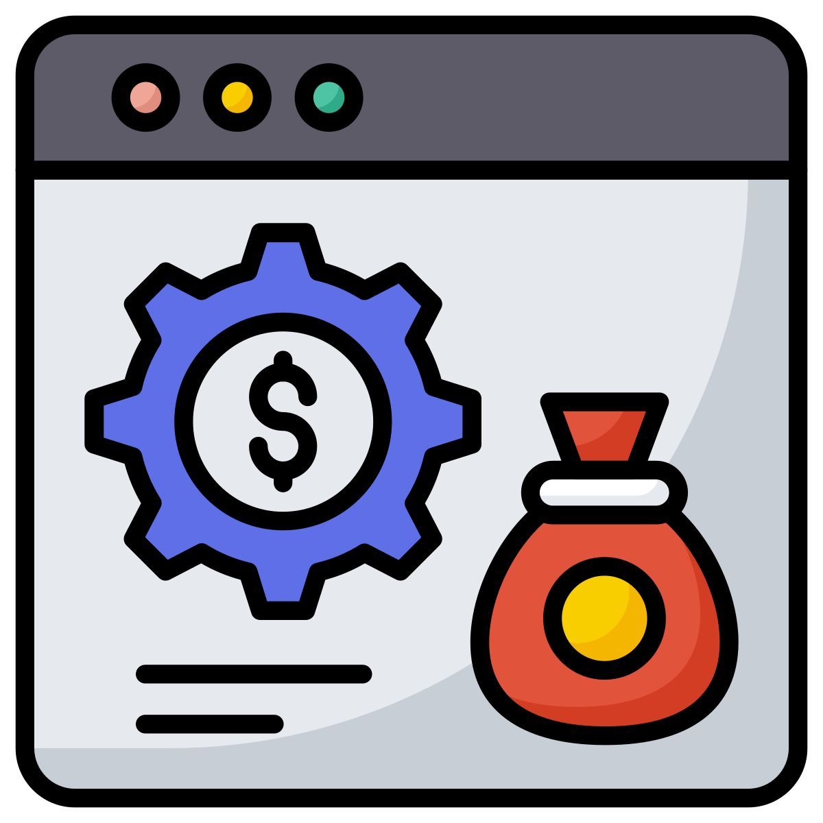 monetização icon