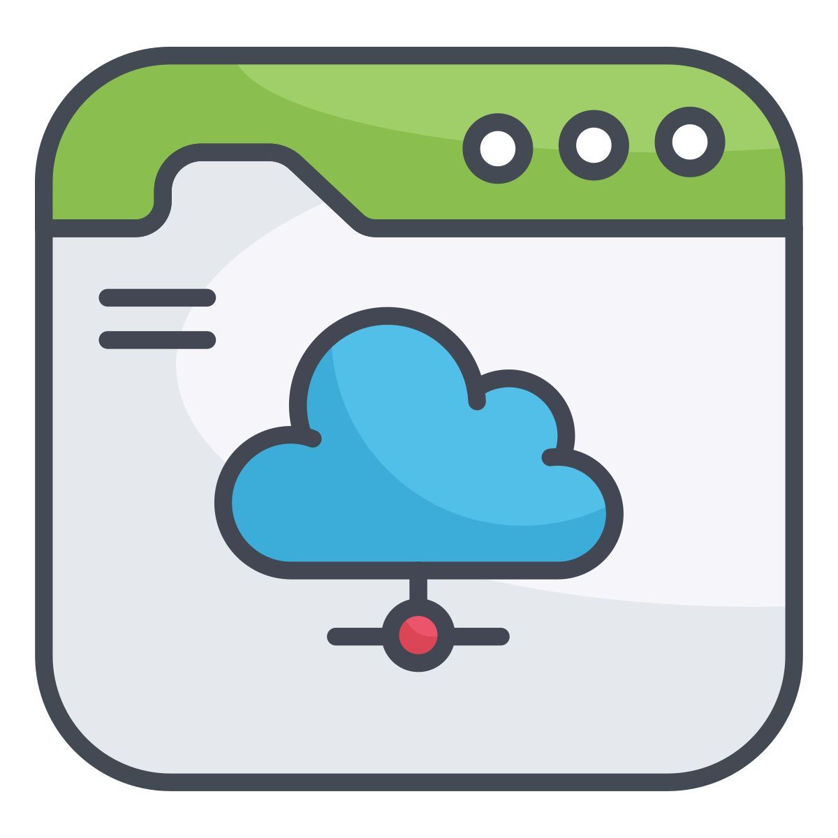 network cloud icon