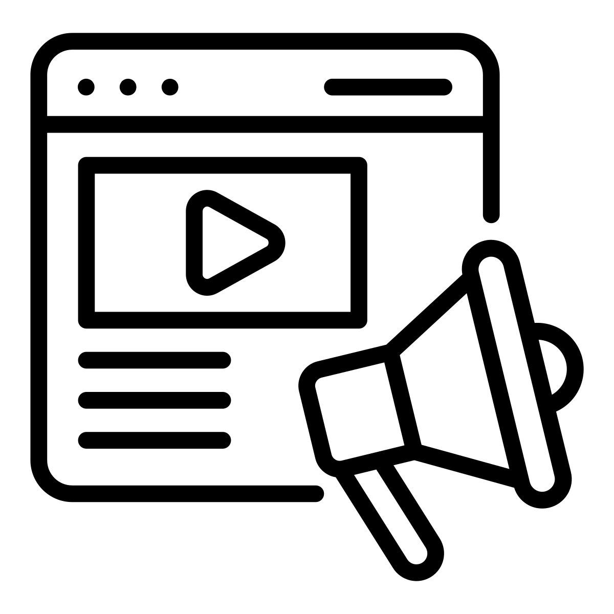 online advertising icon