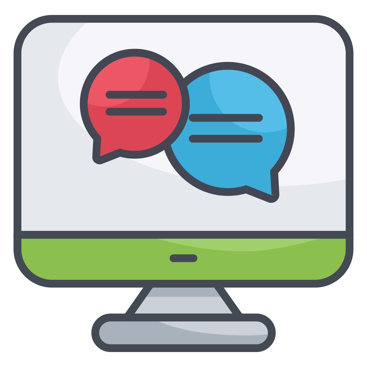 online chatting icon