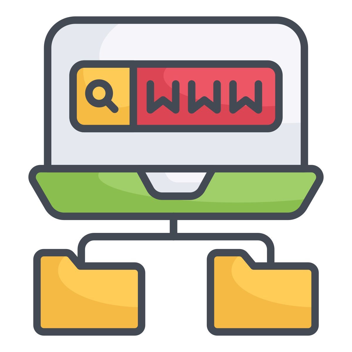 online folders icon