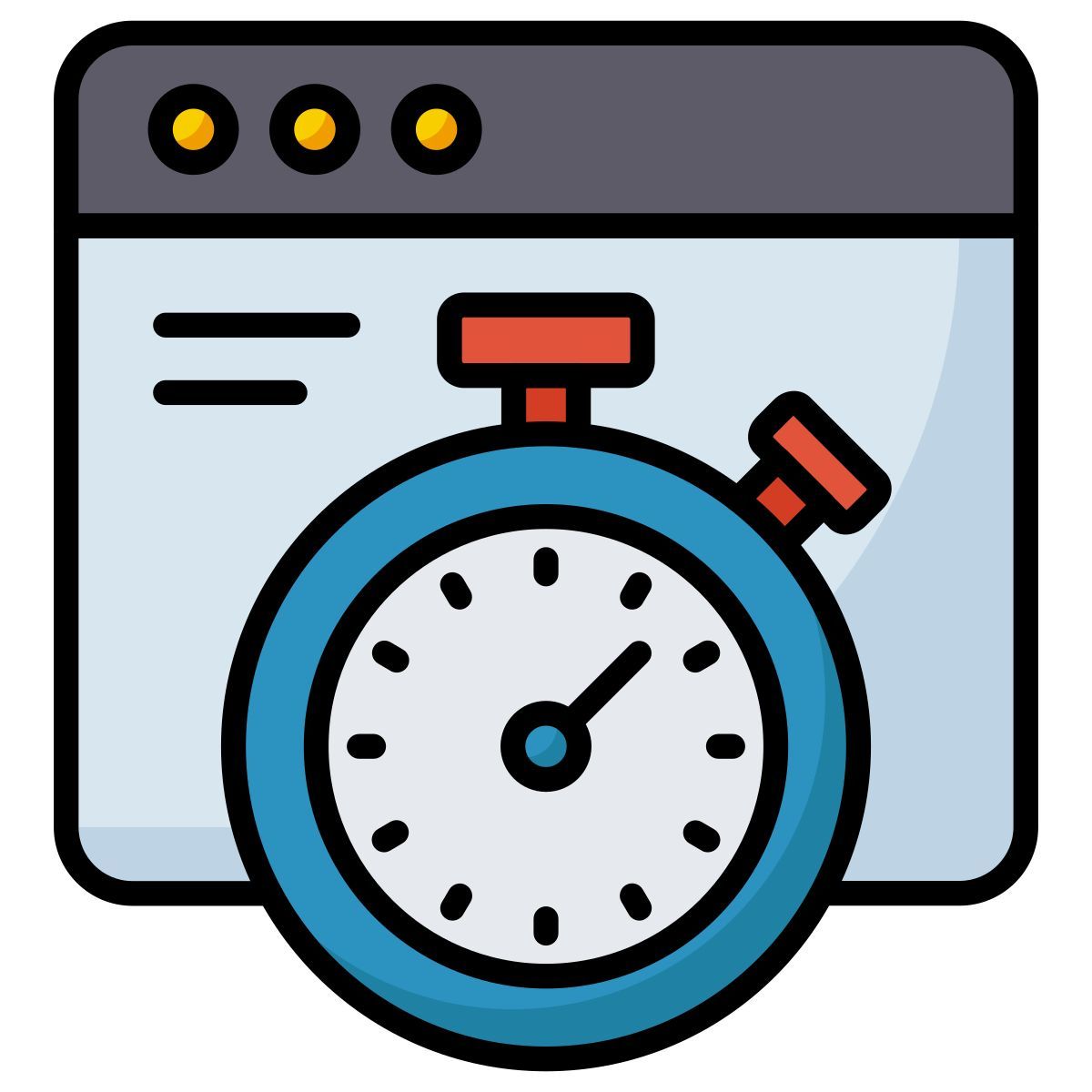 optimisation de la vitesse des pages icon