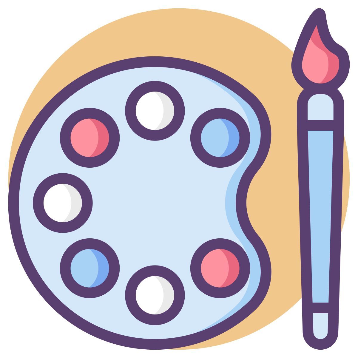painting icon